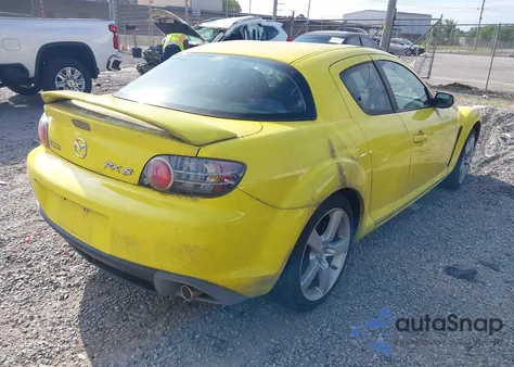 2004 Mazda Rx-8 6 Speed Manual z USA, uszkodzony, nr VIN JM1FE173340122844